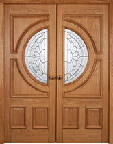 Oak Empress Rebated Pair RM1S External Doors